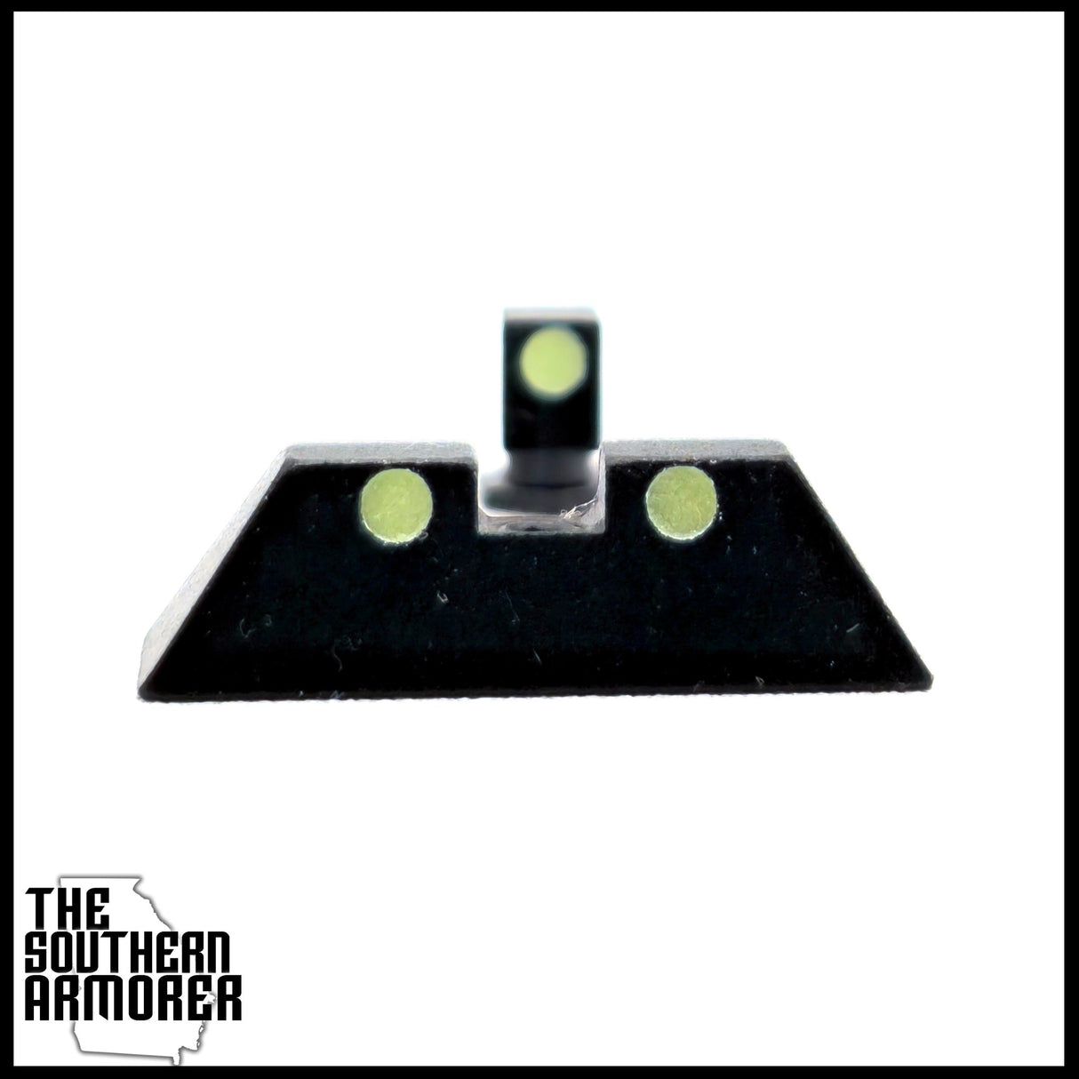 Glow - in - the - Dark Night Sights – Fits GLOCK® 1" Wide Slides (Gen 3–5) – Hand - Assembled USA - The Southern Armorer LLC
