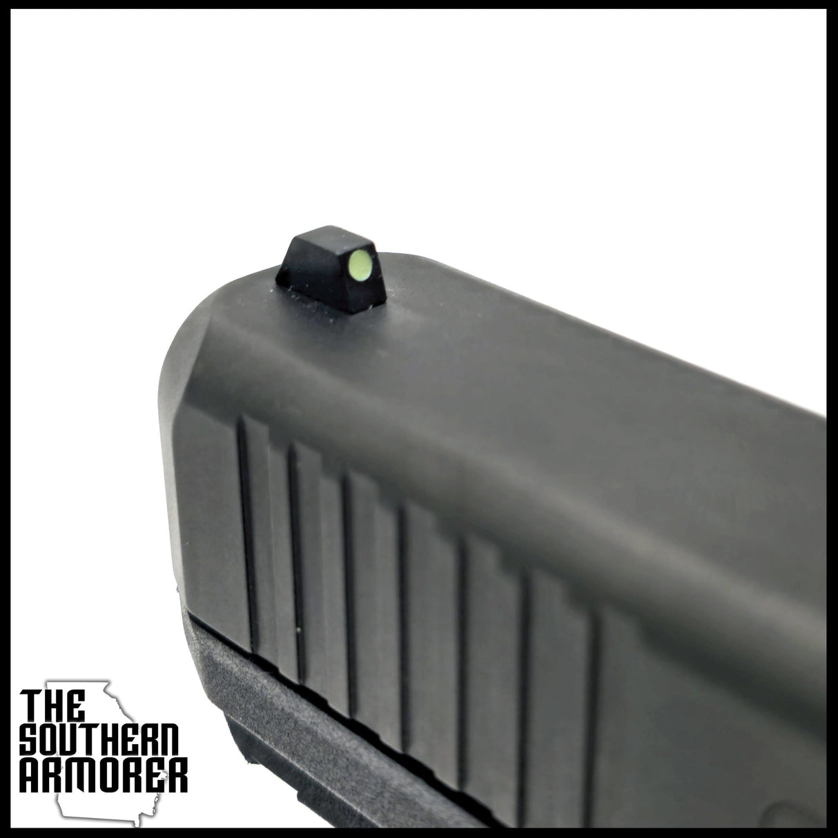 Glow - in - the - Dark Night Sights – Fits GLOCK® 1" Wide Slides (Gen 3–5) – Hand - Assembled USA - The Southern Armorer LLC
