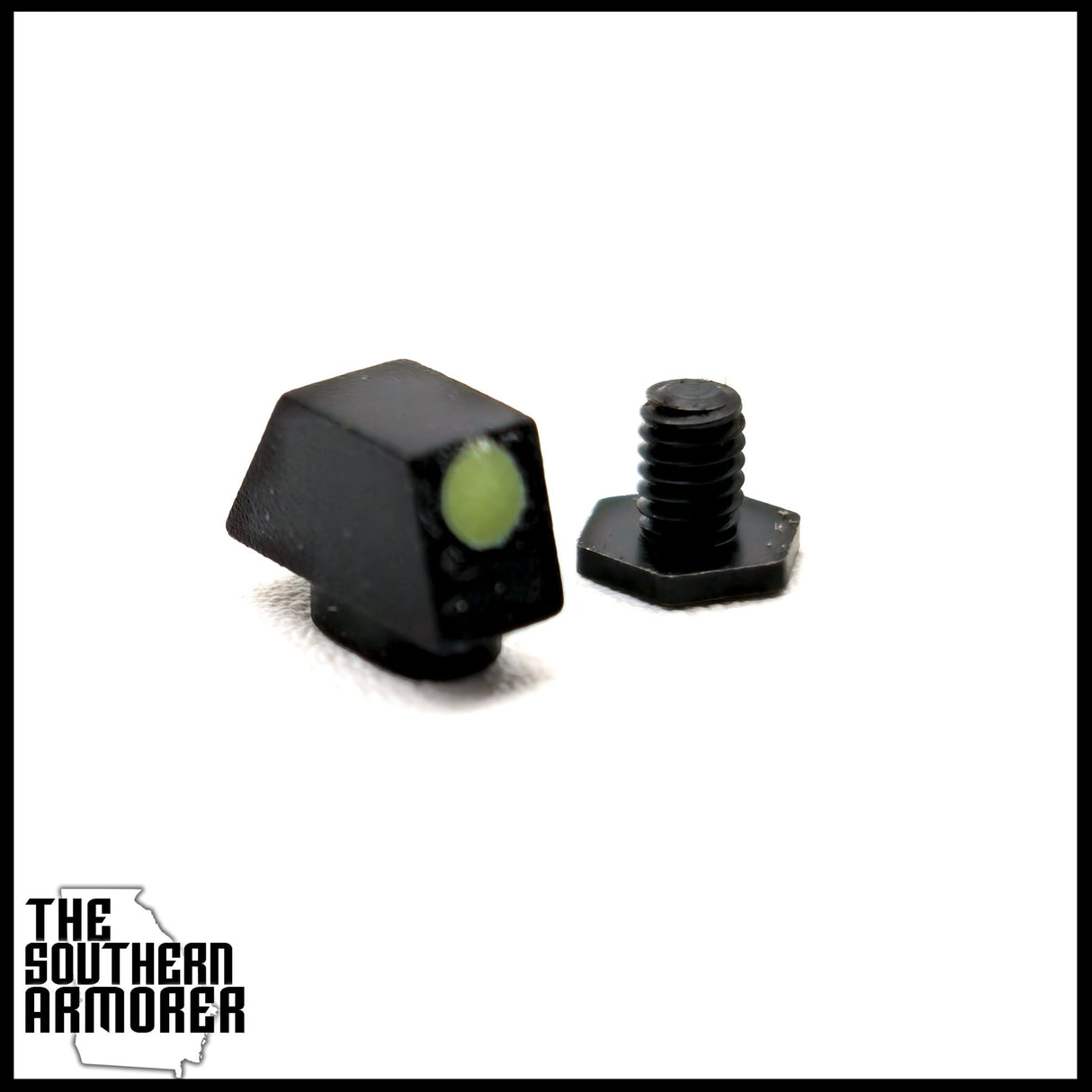 Glow - in - the - Dark Night Sights – Fits GLOCK® 1" Wide Slides (Gen 3–5) – Hand - Assembled USA - The Southern Armorer LLC