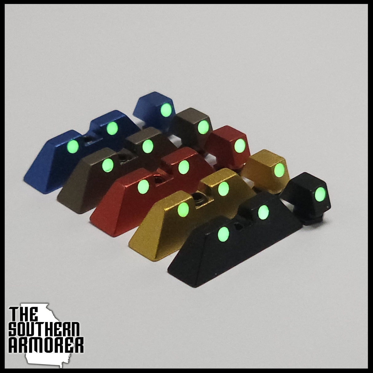 Glow - in - the - Dark Night Sights – Fits TAURUS® G3 G3C G3X G3XL incl. TORO - The Southern Armorer LLC