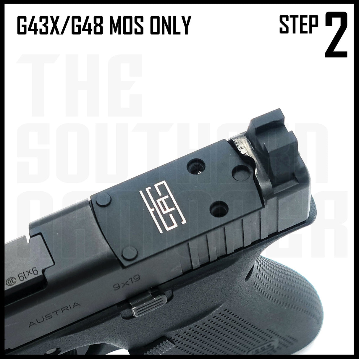 TSA® Adapter Filling Plate – Fits Holosun® 407K / 507K – Springfield® Hellcat OSP & GLOCK® 43X/48 MOS - The Southern Armorer LLC