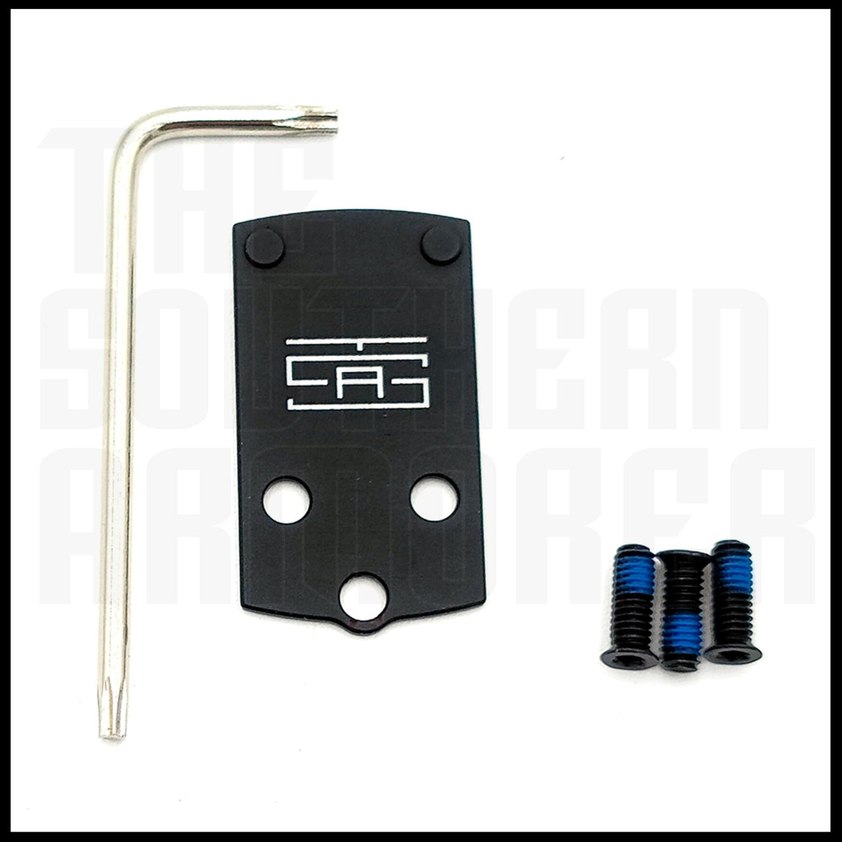 TSA® Adapter Filling Plate – Fits Holosun® 407K / 507K – Springfield® Hellcat OSP & GLOCK® 43X/48 MOS - The Southern Armorer LLC