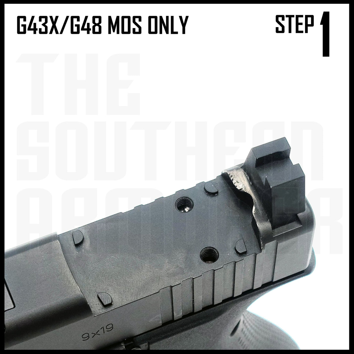 TSA® Adapter Filling Plate – Fits Holosun® 407K / 507K – Springfield® Hellcat OSP & GLOCK® 43X/48 MOS - The Southern Armorer LLC