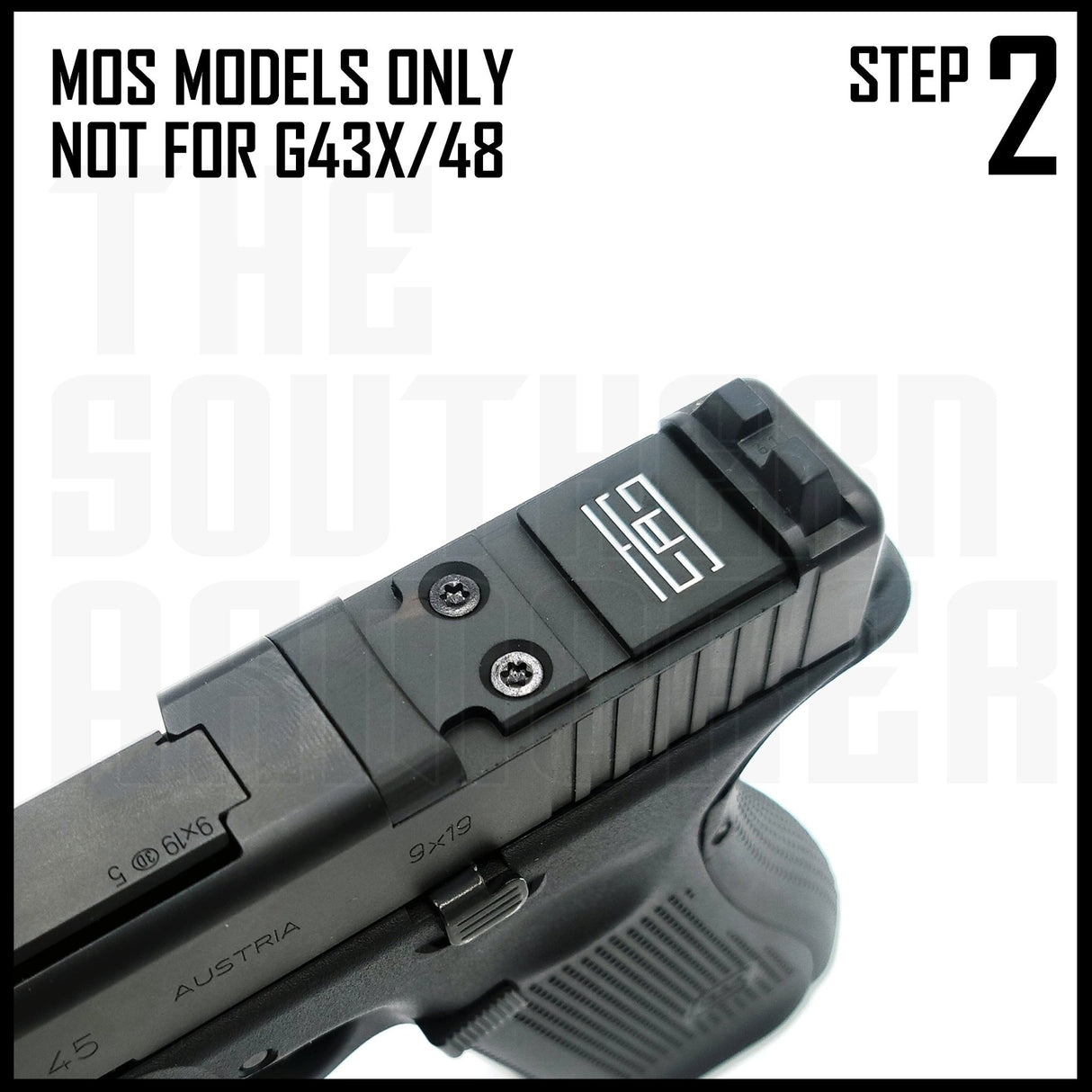 TSA® Adapter Plate for GLOCK® Gen5 MOS Models – Fits Holosun® 509T Red Dot Optic - The Southern Armorer LLC