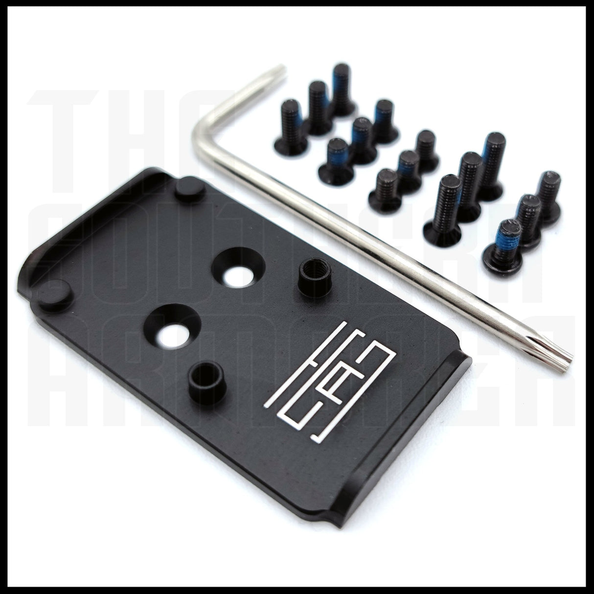 TSA® Adapter Plate – RMR Footprint Optics for GLOCK® MOS Pistols (Trijicon®, Holosun®, Swampfox®, ADE®, More - The Southern Armorer LLC