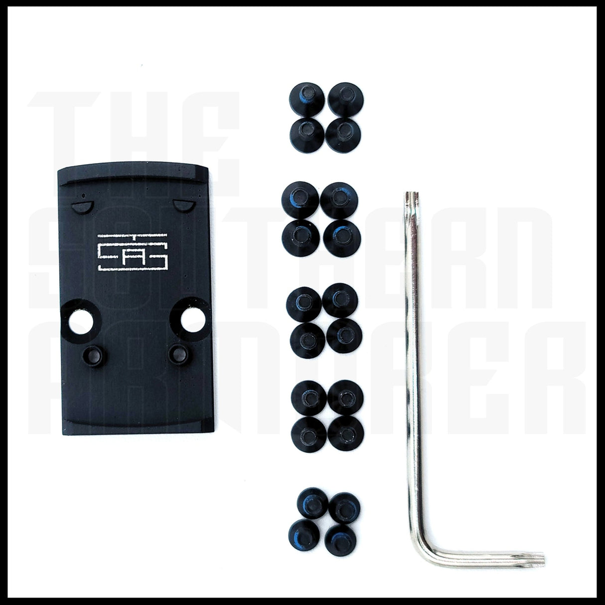 TSA® Adapter Plate – RMR to RMSc Optics for RMR - Cut Slides (Holosun® 407K/507K, Shield®, More) - The Southern Armorer LLC