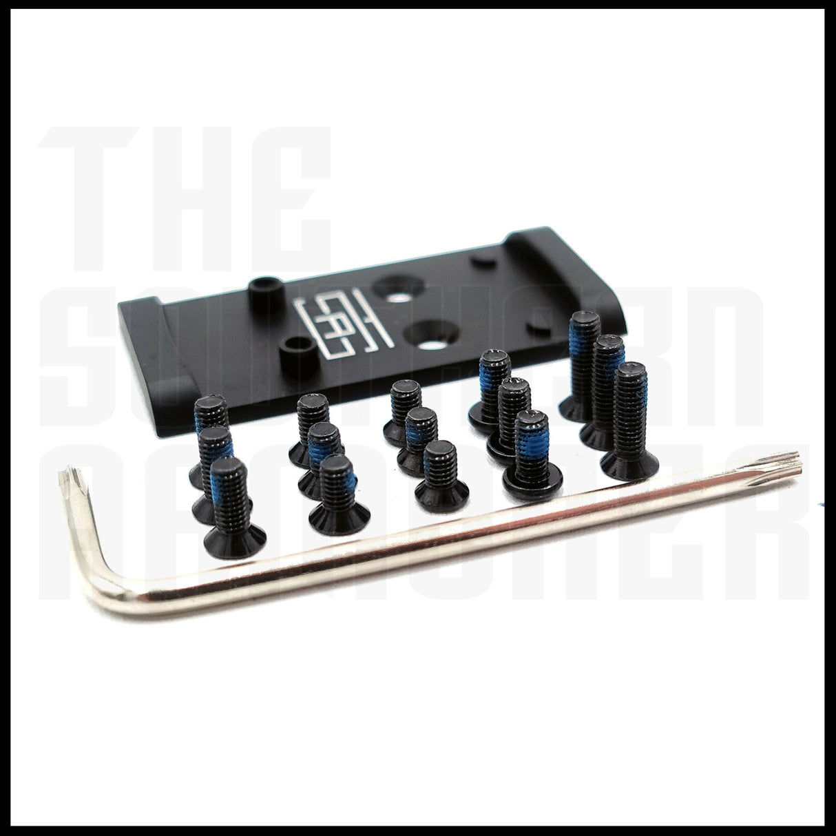 TSA® Adapter Plate – RMSc Footprint Optics for GLOCK® MOS Pistols (Holosun®, Shield®, Swampfox®, SIG Sauer®, More) - The Southern Armorer LLC