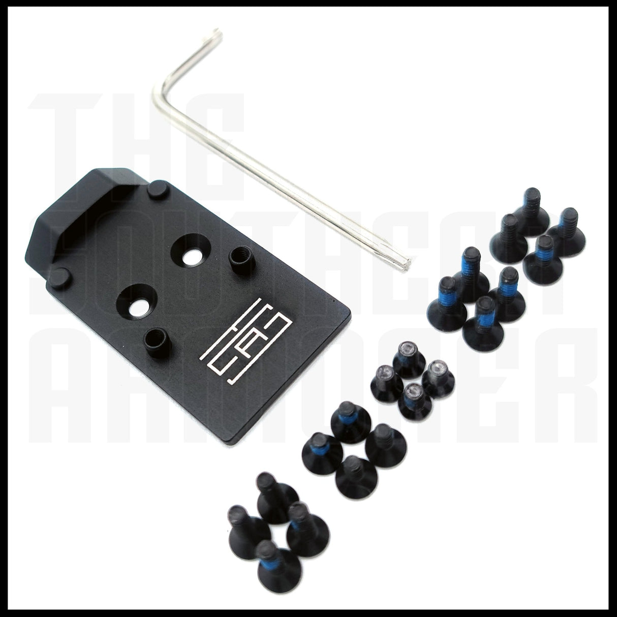 TSA® CZ® P - 10 Optics Ready Adapter Plate – Fits RMR Footprint (Trijicon®, Holosun® 407C/507C/507COMP) - The Southern Armorer LLC