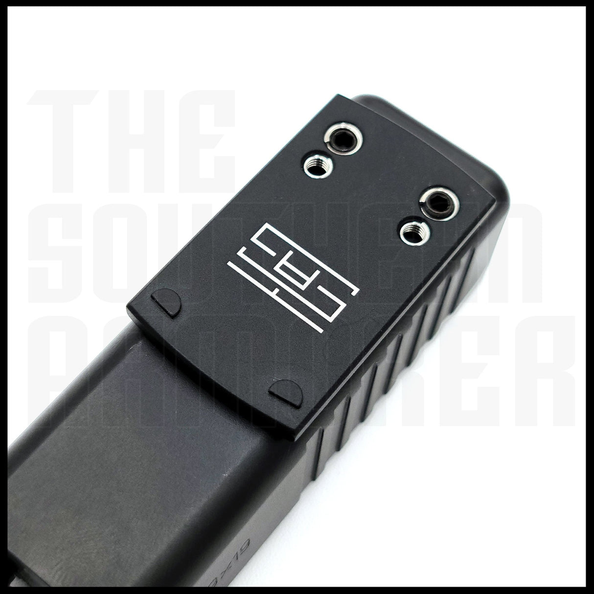 TSA® GLOCK® Rear Sight Dovetail Adapter Plate – Fits RMSc Footprint Optics (Holosun® 407K/507K, EPS Carry, Shield RMSc, Romeo Zero) - The Southern Armorer LLC