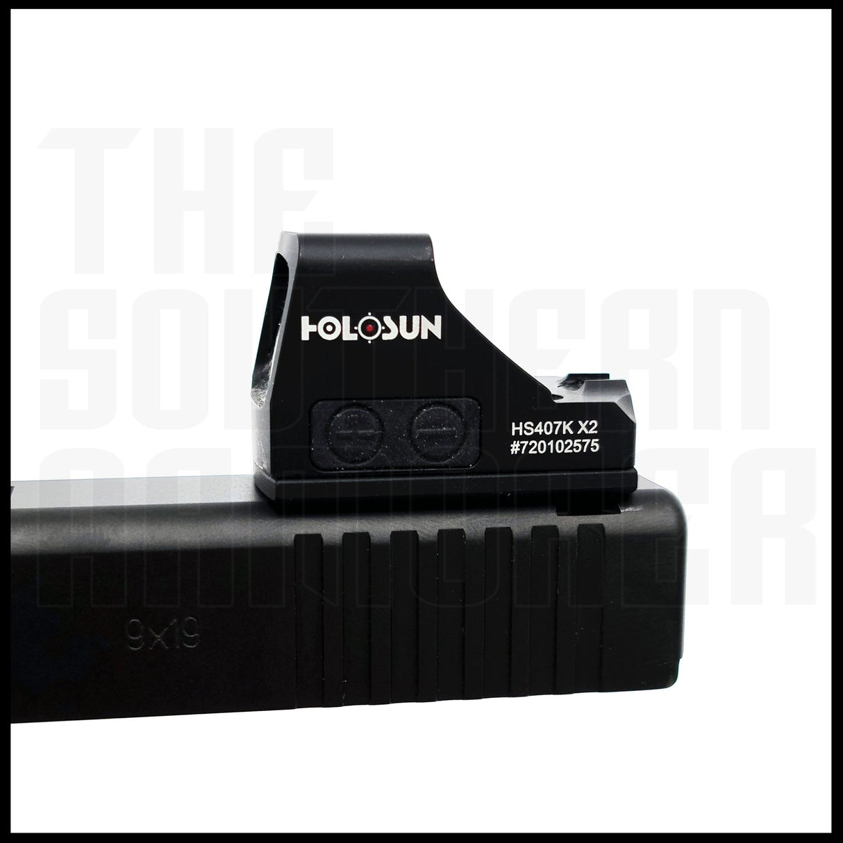 TSA® GLOCK® Rear Sight Dovetail Adapter Plate – Fits RMSc Footprint Optics (Holosun® 407K/507K, EPS Carry, Shield RMSc, Romeo Zero) - The Southern Armorer LLC