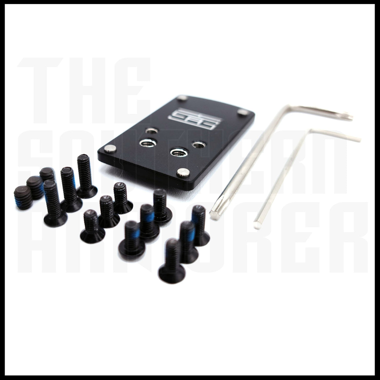 TSA® Rear Sight Dovetail Adapter Plate for GLOCK® Slides – Fits DOCTER® / Vortex® Venom / Burris® FastFire / Romeo 1® - The Southern Armorer LLC