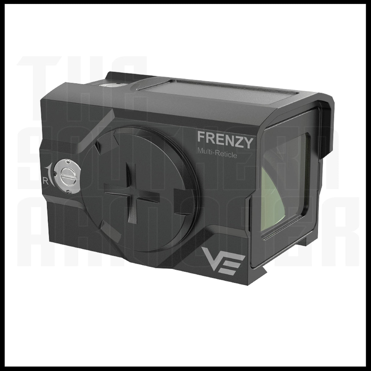 VECTOR OPTICS® Frenzy Plus SM63 - RMR — Solar Powered Enclosed Red Dot | ACRO® Footprint + RMR Adapter - The Southern Armorer LLC