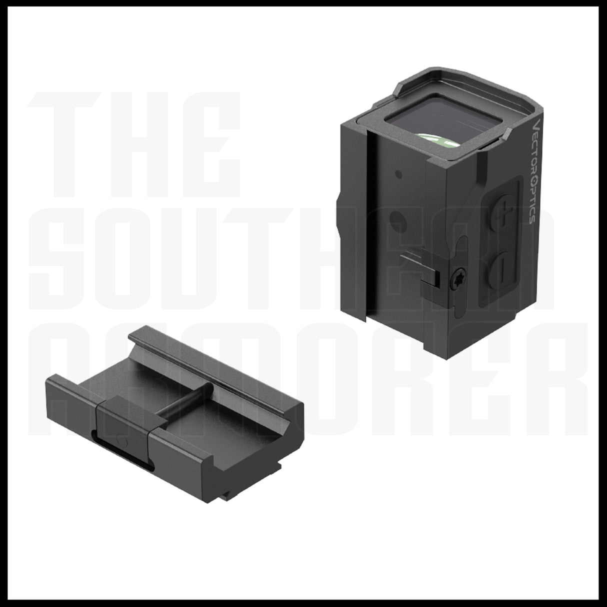 VECTOR OPTICS® Frenzy Plus SM63 - RMR — Solar Powered Enclosed Red Dot | ACRO® Footprint + RMR Adapter - The Southern Armorer LLC