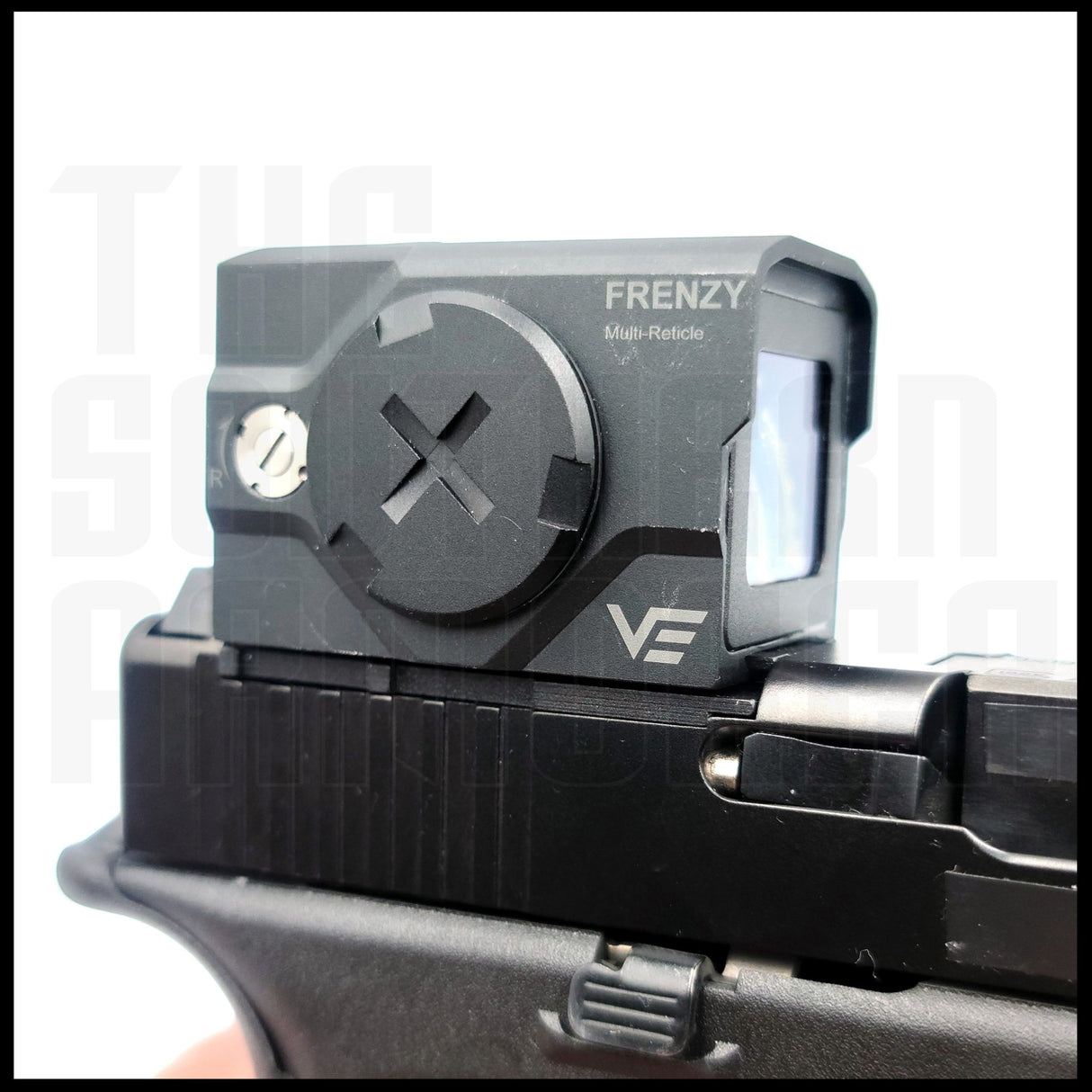VECTOR OPTICS® Frenzy Plus SM63 - RMR — Solar Powered Enclosed Red Dot | ACRO® Footprint + RMR Adapter - The Southern Armorer LLC