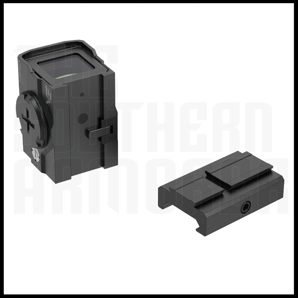 VECTOR OPTICS® Frenzy Plus SM63 - RMR — Solar Powered Enclosed Red Dot | ACRO® Footprint + RMR Adapter - The Southern Armorer LLC