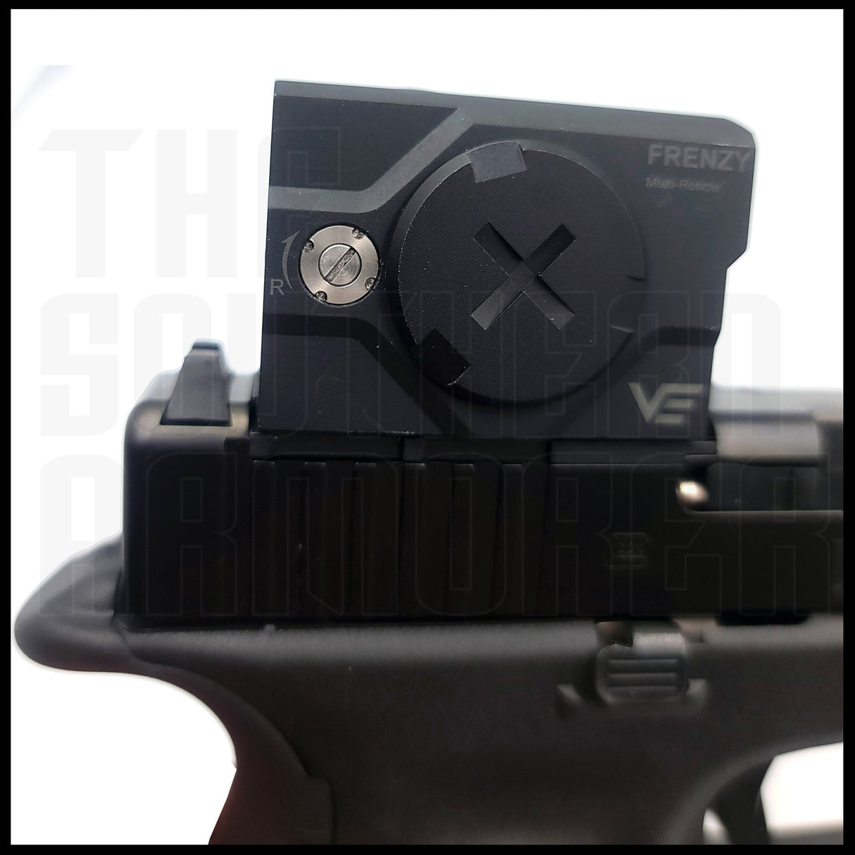 VECTOR OPTICS® Frenzy Plus SM63 - RMR — Solar Powered Enclosed Red Dot | ACRO® Footprint + RMR Adapter - The Southern Armorer LLC