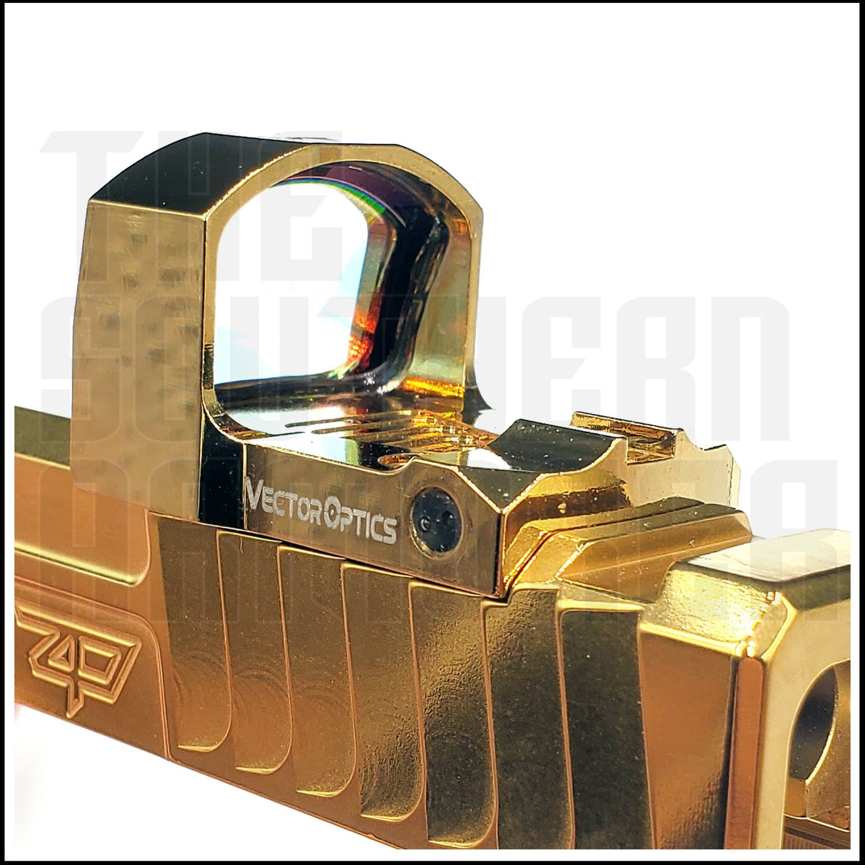 VECTOR OPTICS® Frenzy - S Micro Red Dot Optic – Gold Finish – RMSc® Footprint – 3 MOA - The Southern Armorer LLC
