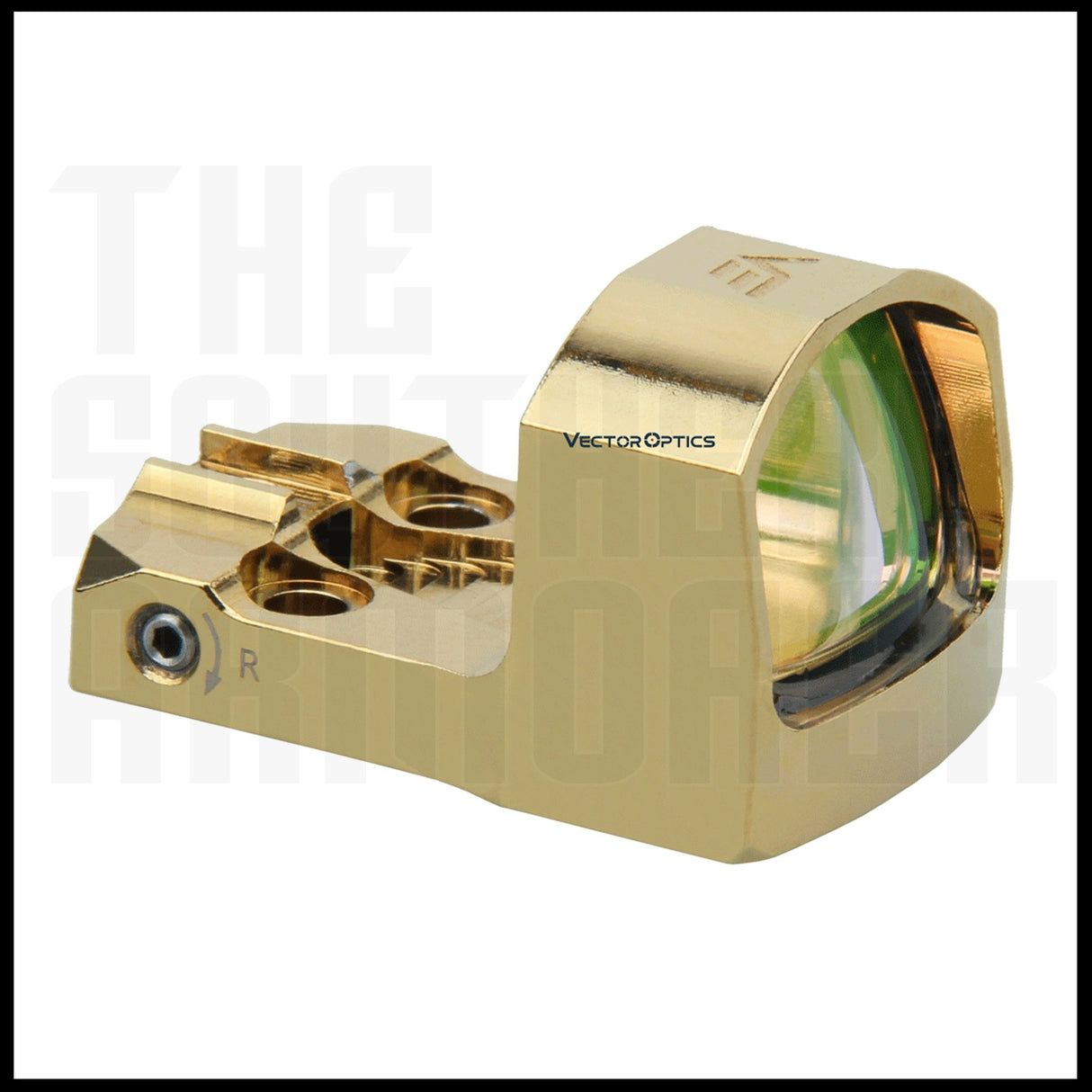 VECTOR OPTICS® Frenzy - S Micro Red Dot Optic – Gold Finish – RMSc® Footprint – 3 MOA - The Southern Armorer LLC