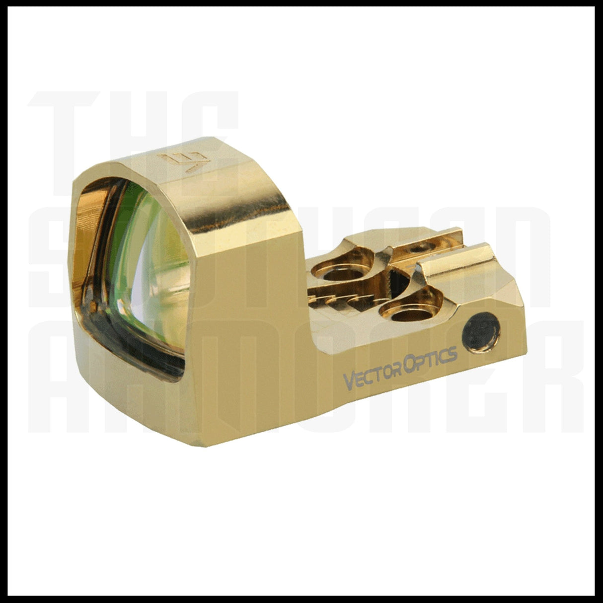 VECTOR OPTICS® Frenzy - S Micro Red Dot Optic – Gold Finish – RMSc® Footprint – 3 MOA - The Southern Armorer LLC