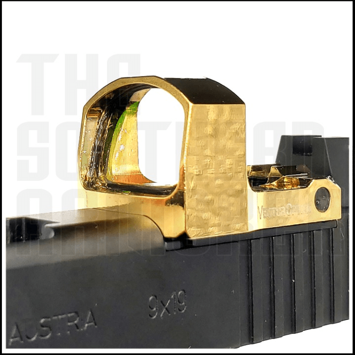 VECTOR OPTICS® Frenzy - S Micro Red Dot Optic – Gold Finish – RMSc® Footprint – 3 MOA - The Southern Armorer LLC