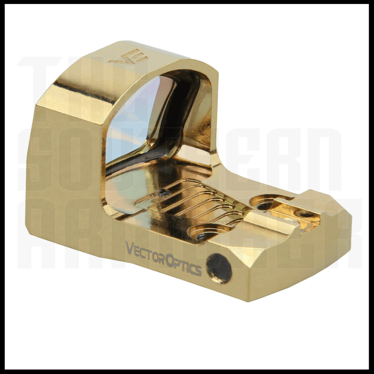 VECTOR OPTICS® Frenzy - S Micro Red Dot Optic – Gold Finish – RMSc® Footprint – 3 MOA - The Southern Armorer LLC