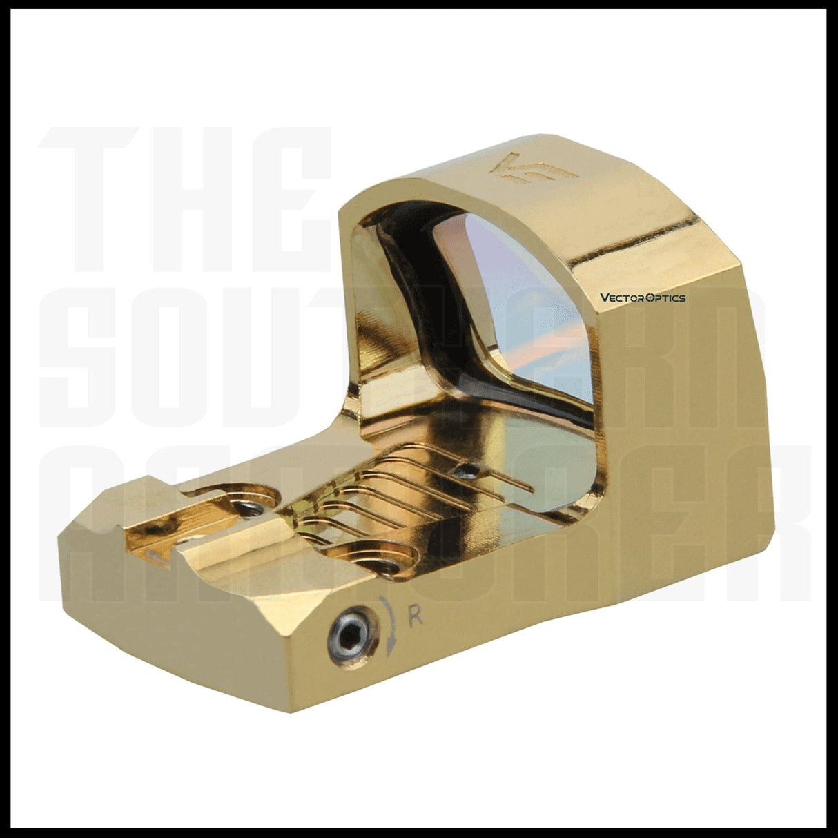VECTOR OPTICS® Frenzy - S Micro Red Dot Optic – Gold Finish – RMSc® Footprint – 3 MOA - The Southern Armorer LLC