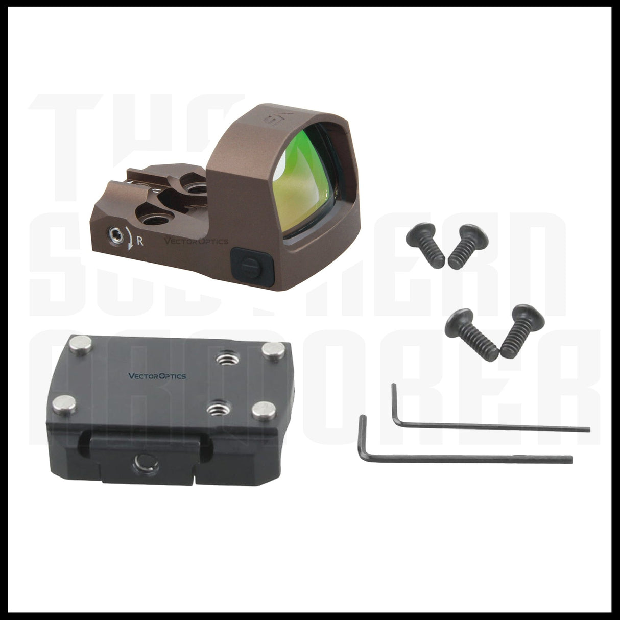 VECTOR OPTICS FRENZY - S MICRO RED DOT SIGHT 24x17 FDE Shake Awake - The Southern Armorer LLC
