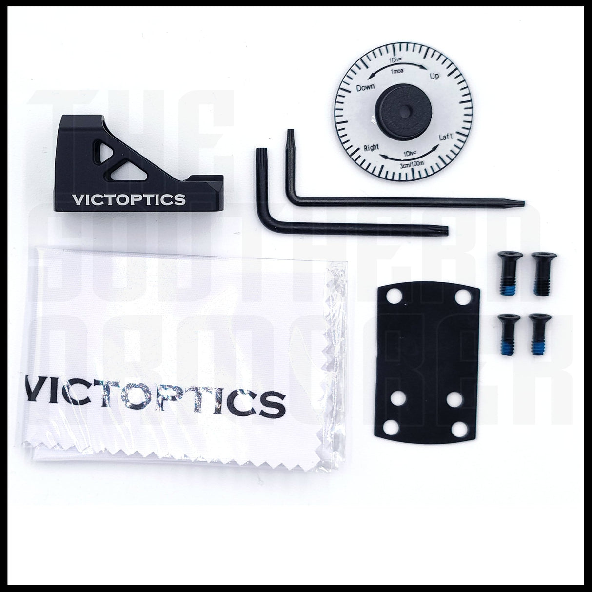 VECTOR OPTICS® Frenzy - S Red Dot Optic – 3 MOA | RMSc® Footprint + GLOCK® 43X/48 MOS & HELLCAT® OSP Filler Plate - The Southern Armorer LLC