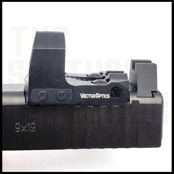 VECTOR OPTICS® Frenzy - S SCRD - 62 Red Dot Optic – 3 MOA | RMSc® Footprint | Shake Awake + Side Battery Tray - The Southern Armorer LLC