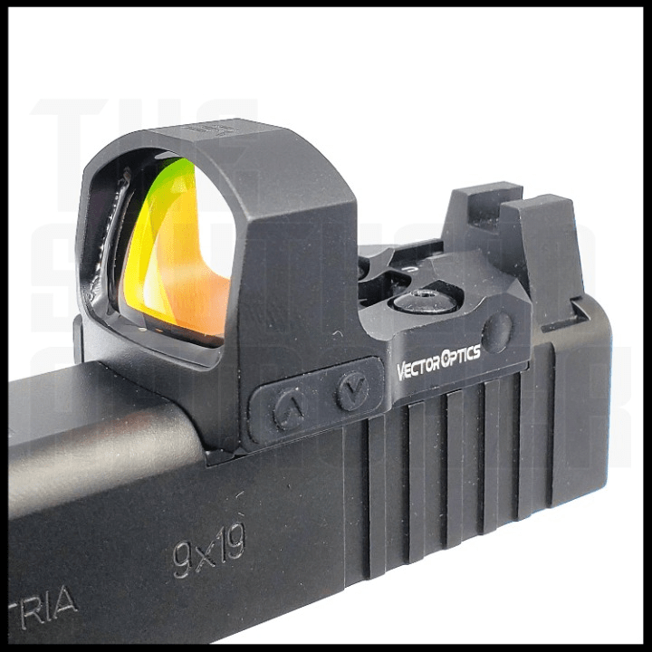 VECTOR OPTICS® Frenzy - S SCRD - 62 Red Dot Optic – 3 MOA | RMSc® Footprint | Shake Awake + Side Battery Tray - The Southern Armorer LLC