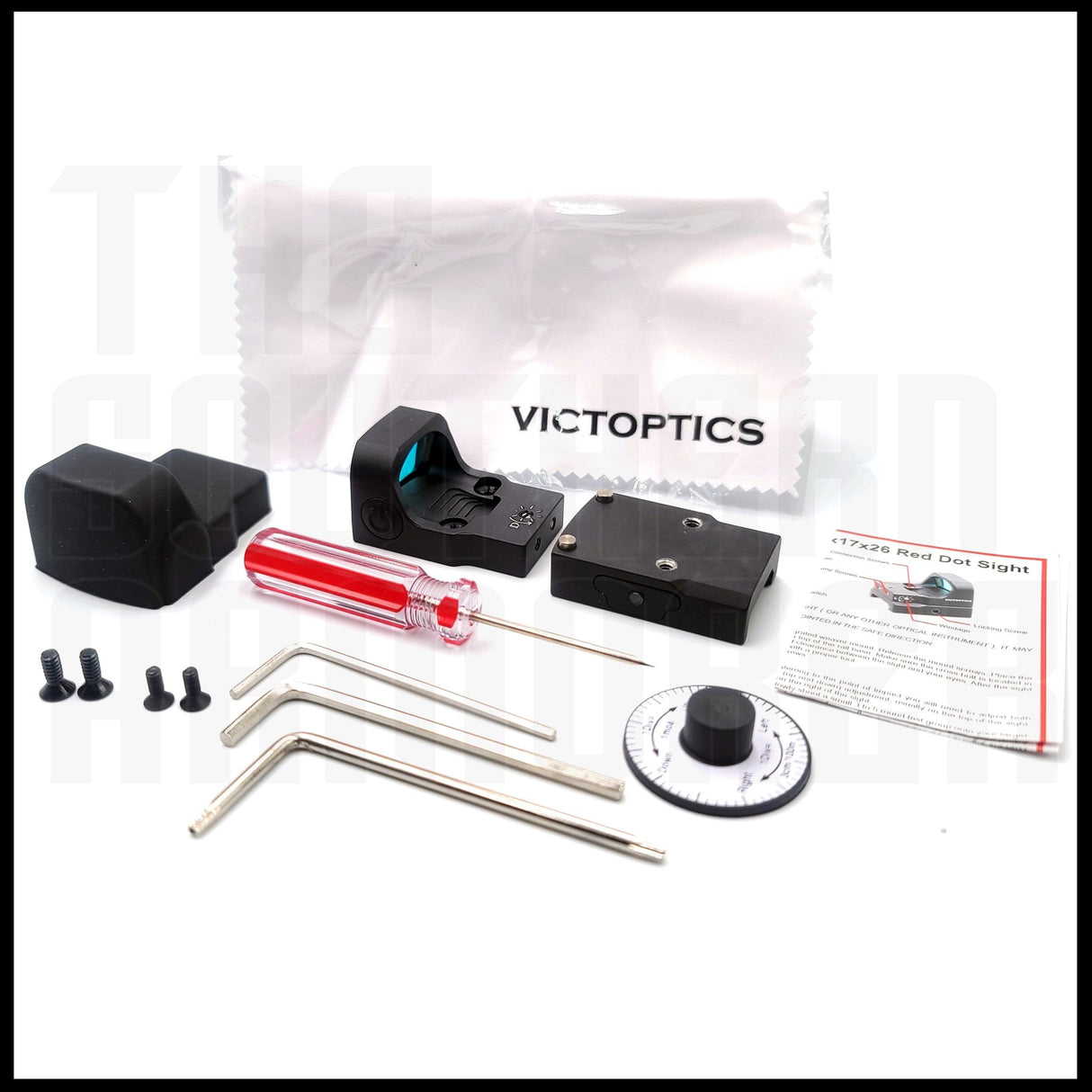 VICTOPTICS® V3 RDSL25 Red Dot Optic — 3.5 MOA | RMR® Footprint | Fits GLOCK® MOS, Canik®, FN®, Springfield® & More - The Southern Armorer LLC