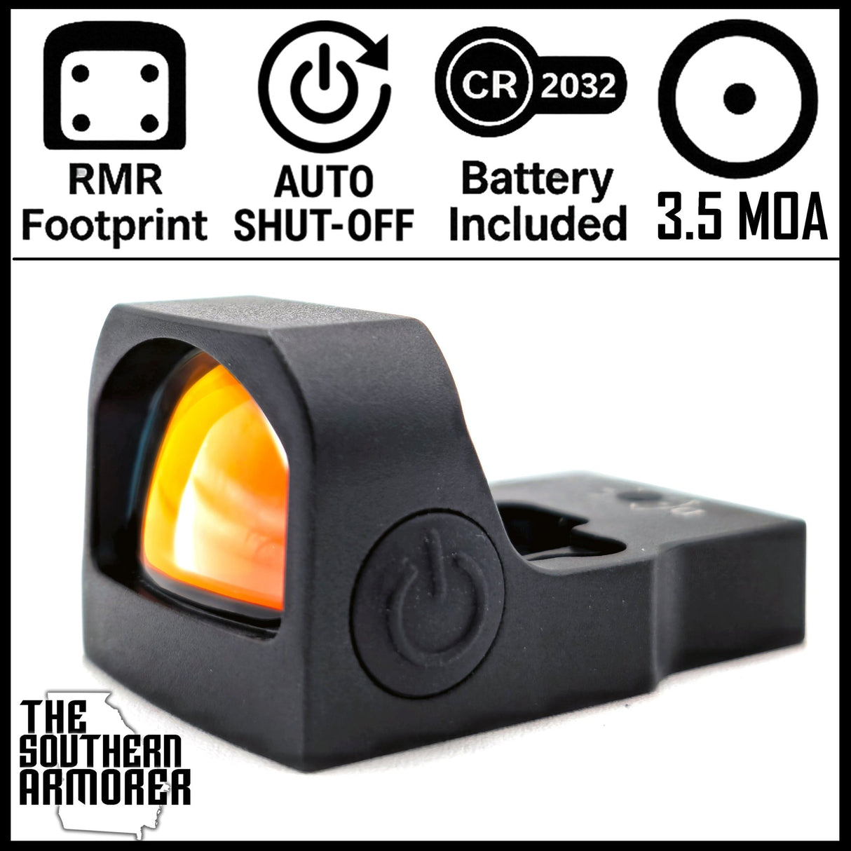 VICTOPTICS® V3 RDSL25 Red Dot Optic — 3.5 MOA | RMR® Footprint | Fits GLOCK® MOS, Canik®, FN®, Springfield® & More - The Southern Armorer LLC