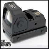 TSA® RD-81 2 MOA Green Dot Sight – RMR Footprint Micro Pistol Optic w/ Shake Awake + Picatinny & GLOCK® Mount