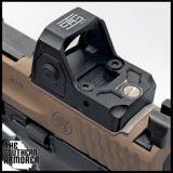 TSA® RD-81 2 MOA Green Dot Sight – RMR Footprint Micro Pistol Optic w/ Shake Awake + Picatinny & GLOCK® Mount