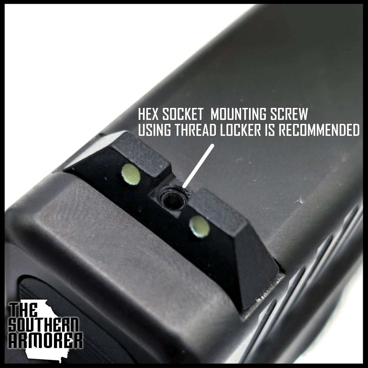 Glow - in - the - Dark Night Sights – Fits TAURUS® G3 G3C G3X G3XL incl. TORO - The Southern Armorer LLC