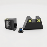 TSA® XXX Glow Suppressor Height Sights for Glock® Slimline | Fits G43, G43X, G43X MOS, G48 & G48 MOS