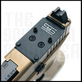 TSA® Adapter Plate – RMR Footprint Optics for GLOCK® MOS Pistols (Trijicon®, Holosun®, Swampfox®, ADE®, More - The Southern Armorer LLC