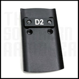 TSA® Rear Sight Dovetail Adapter Plate – Fits GLOCK® Standard Slides – DOCTER® Footprint Red Dot Compatibility (FastFire®, Venom®, Viper®, More) - The Southern Armorer LLC
