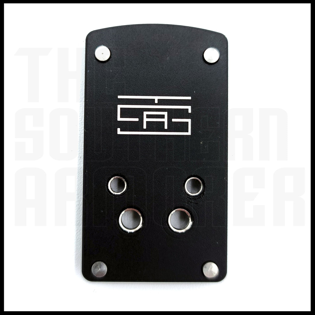 TSA® Rear Sight Dovetail Adapter Plate for GLOCK® Slides – Fits DOCTER® / Vortex® Venom / Burris® FastFire / Romeo 1® - The Southern Armorer LLC