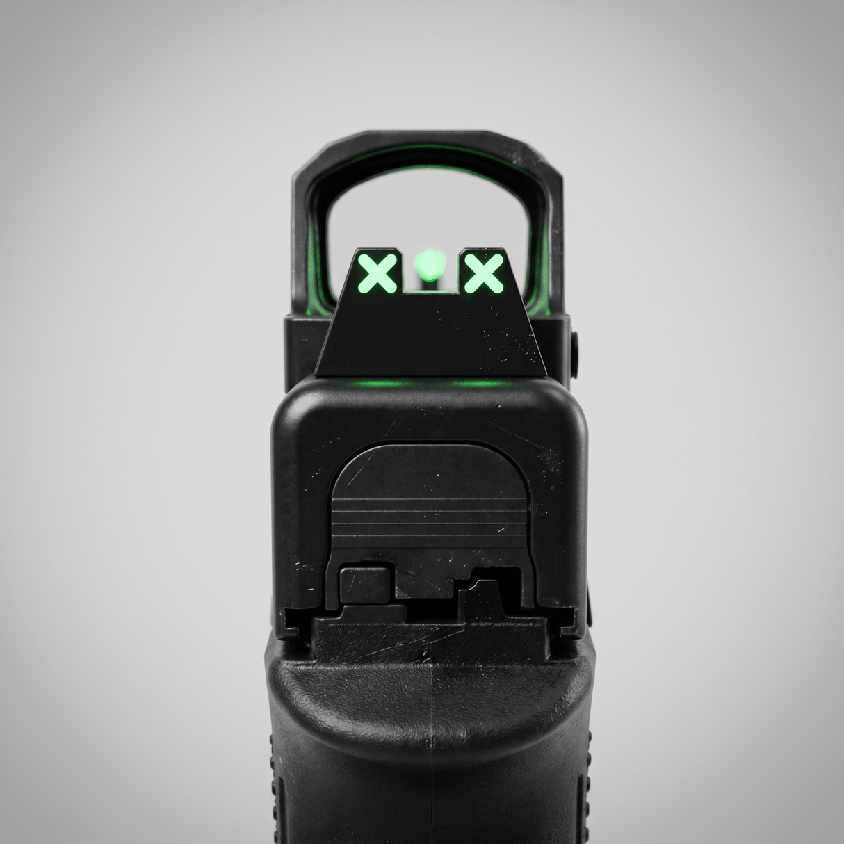 TSA® XXX Glow Suppressor Height Sights for Glock® Slimline | Fits G43, G43X, G43X MOS, G48 & G48 MOS - The Southern Armorer LLC