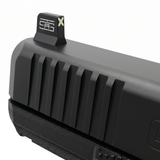 TSA® XXX Glow Suppressor Height Sights for Glock® Slimline | Fits G43, G43X, G43X MOS, G48 & G48 MOS - The Southern Armorer LLC