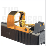 VECTOR OPTICS® Frenzy - S Micro Red Dot Optic – Gold Finish – RMSc® Footprint – 3 MOA - The Southern Armorer LLC