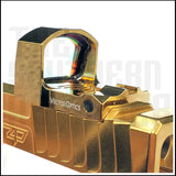 VECTOR OPTICS® Frenzy - S Micro Red Dot Optic – Gold Finish – RMSc® Footprint – 3 MOA - The Southern Armorer LLC