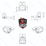 VECTOR OPTICS FRENZY - X RED DOT SIGHT 28x20 Big Window - The Southern Armorer LLC
