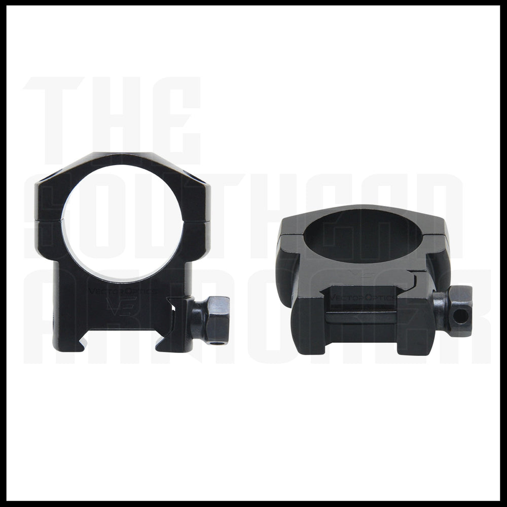 VECTOR OPTICS MEDIUM PROFILE 30mm SCOPE RINGS FOR PICATINNY & WEAVER R ...