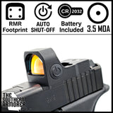 VICTOPTICS® V3 RDSL25 Red Dot Optic — 3.5 MOA | RMR® Footprint | Fits GLOCK® MOS, Canik®, FN®, Springfield® & More - The Southern Armorer LLC
